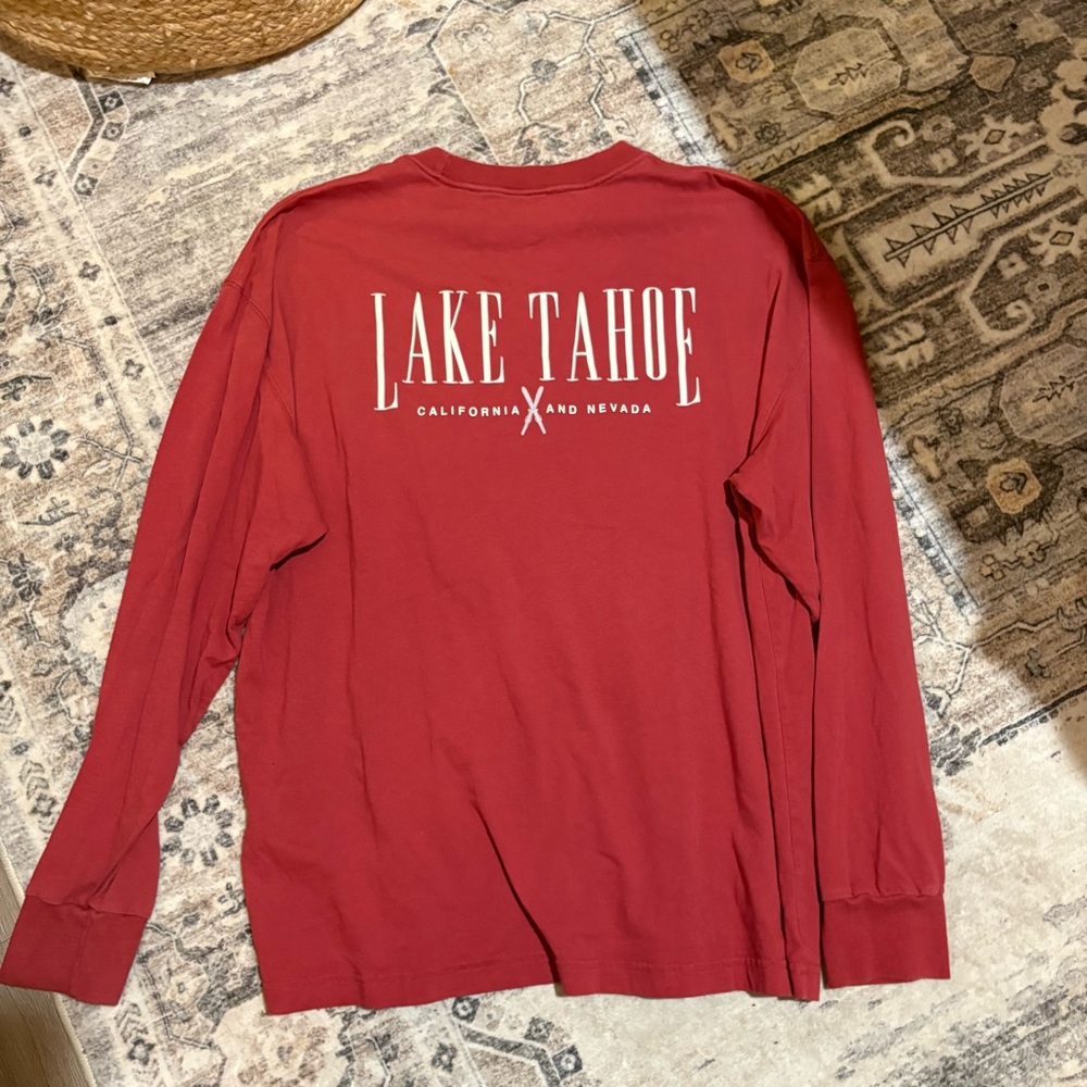 Abercrombie Lake Tahoe soft tee oversized XL California Nevada